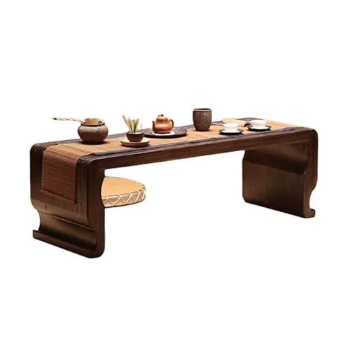 yanli-2020 Beistelltisch, Chinesischer antiker Qin-Tisch aus Holz, Möbel for Teezimmer, traditioneller Holzbodentisch,Beistelltisch für Couch oder Sofa (Size : Table) von yanli-2020