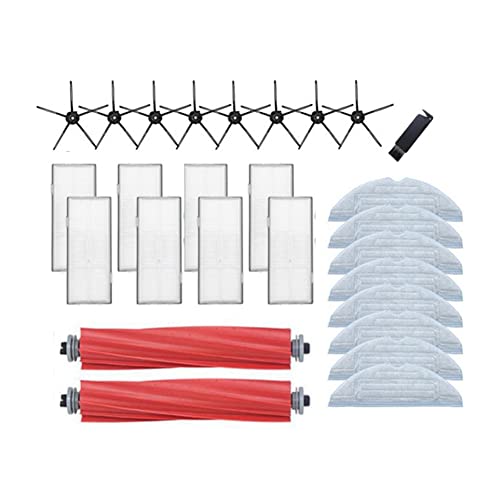 yomoe Für S7 T7S T7Plus Hauptseitenbürste Mops Tücher HEPA Filter Kit Staubsauger Ersatzteile von yomoe