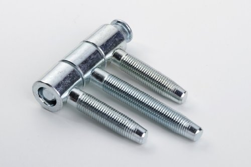 2 Stück Anuba-Einbohrbänder Einschraubbänder Türbänder für Rahmentüren Metall weiss verzinkt 16mm von youngschwinnDESIGN