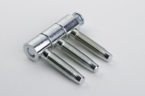 2 Stück Anuba-Einbohrbänder Einschraubbänder Türbänder für Rahmentüren und Fenster Metall weiss verzinkt 16mm von youngschwinnDESIGN