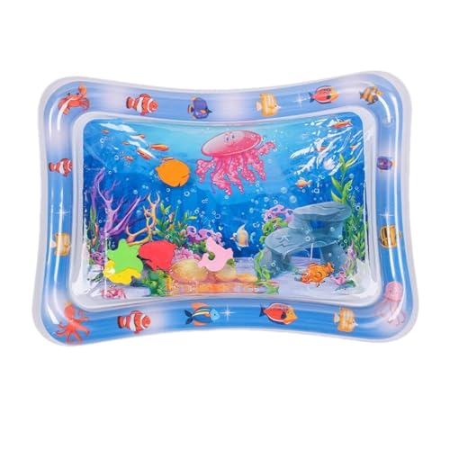 yybng Sensor Water Playmat, Verdickte Wassersensor-Spielmatte Für Katzen, Wassermatte Baby Wasserspielmatte Spielzeug, Hundebettmatten, Spielmatte Befüllbar Mit Wasser von yybng