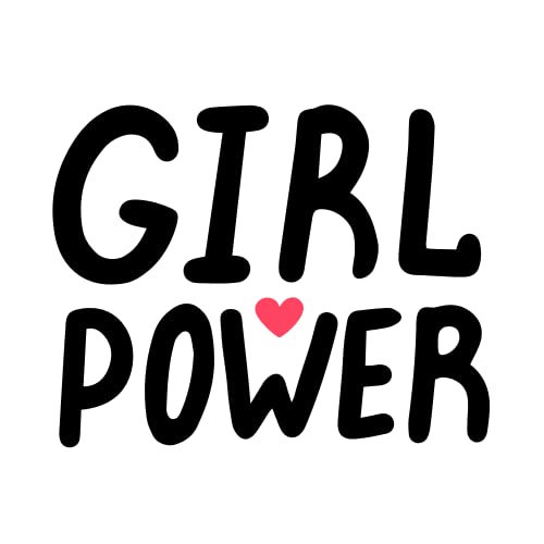 Transferpapier Girl Power Wärmeübertragungsaufkleber Zum Aufbügeln Waschbare Patch Dekoration Applikationen Für Textilien – Sticker zum Aufbügeln DIY 7 von zebra-shop