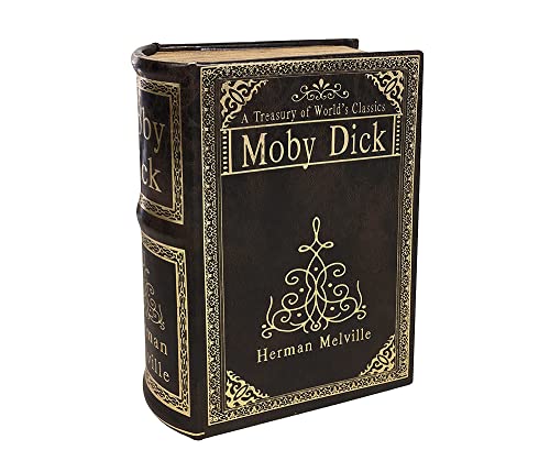 zeitzone Hohles Buch Geheimfach MOBY DICK Buchversteck Buchsafe Antik-Stil 17cm von zeitzone