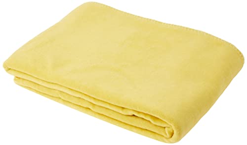 'zoeppritz since 1828' Soft-Fleece-Decke – Polarfleece-Decke mit Häkelstich – Flauschige Kuscheldecke – 110x150 cm – 160 Curry, 103291-160-110x150, 110x150cm von Zoeppritz Since 1828