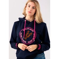 Zwillingsherz Hoodie "Luana", mit Schriftzug am Bündchen von zwillingsherz