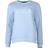 Zwillingsherz Sweatshirt "Voilà", mit Aufdruck, schlichtes Design von zwillingsherz